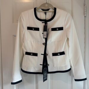 NWT White House Black Market Colorblock Stylist Jacket